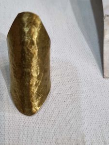 Oversized Statement Brass Ring