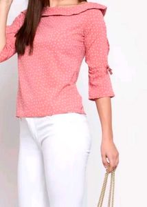 Style Quotient Myntra Pink Printed Top