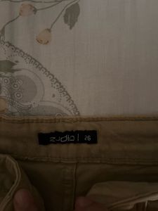 Zudio Frayed Hemline Shorts