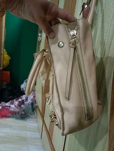 Elegant Beige Handbag