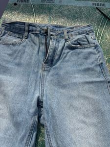 Light Wash Wide Leg Jeans
