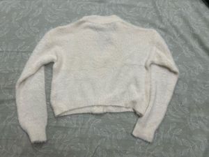 Fluffy Knit Cardigan