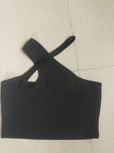 Black Crop Top