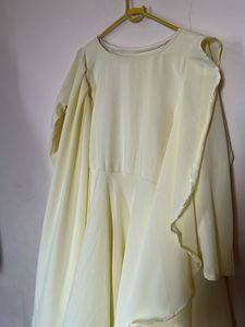 Elegant Yellow Maxi Dress