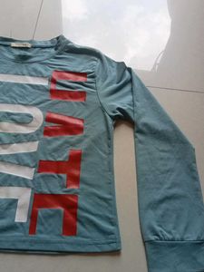 Long Sleeve "Love Hate" Graphic Top