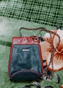 Leder Land Leather Crossbody Bag