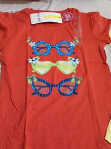 Cute Girls' T-Shirt Set