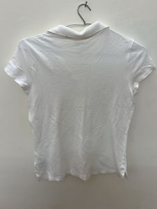 White Polo T-Shirt