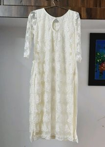 Chikan Embroidery Kurta