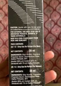 ENVY Eau De Parfum Gift Set for Men &amp; Women