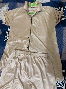 Satin Pajama Set