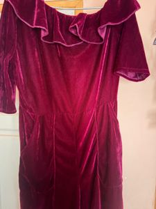 Velvet jumpsuit