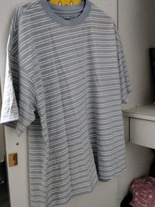 Blue Striped Long Sleeve T-Shirt