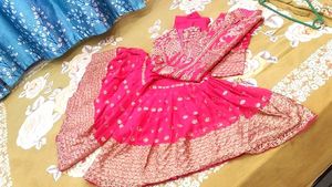 IBeautiful Hot Pink Sharara Suit Set🌼price Drop🌼
