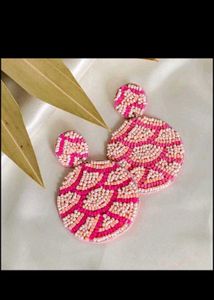 Beaded Statement Earrings