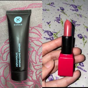 Combo Of Primer + Lipstick