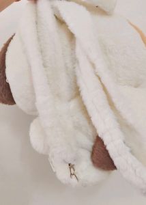Cute Plush Dog Backpack