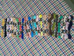 Embroidery Floss Skeins - 25 Assorted Colors