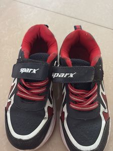 Sparx Navy & Red Sports Shoes