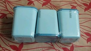 Set of 3 Stackable Kitchen Containers