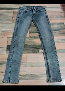 Acid Wash Denim Jeans