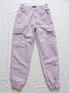 Lavender Cargo Pants