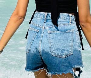 Blue Denim Shorts