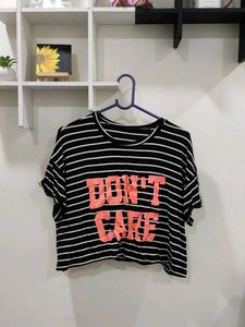 Stripes Crop Top