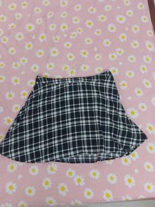 Checkered Mini Skirt