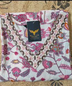 Beautiful Floral Print Kurta