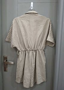 Women's Gingham Jumpsuit