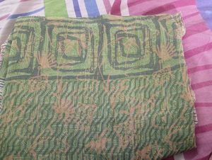 Beautiful Leaf Print Saree