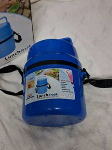 Haans Blue Lunch Break Tiffin Carrier