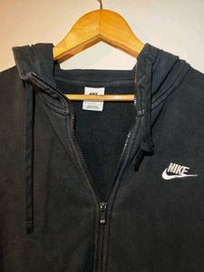 Nike Black UNISEX Zip-Up Hoodie