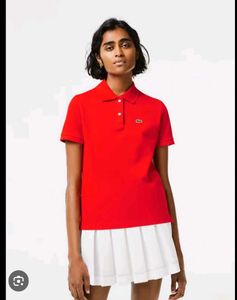 Original Lacoste Red Polo Shirt