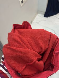 Zara Red Sweatpants