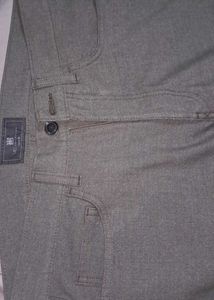 Marks & Spencer brown micro check Casual Pants
