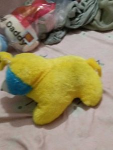 Cute Yellow Stuffed rabbit Toy