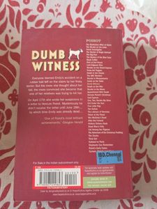 Agatha Christie Dumb Witness Book