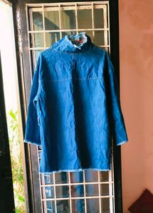 Very Beautiful Denim High' Low Kurti