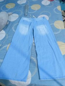 blue denim jeans