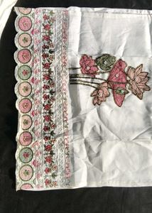 embroidery kurti set