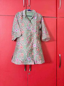 Floral Print Cotton Co-ord Set