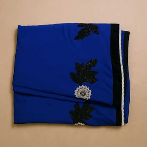 Elegant Blue Saree