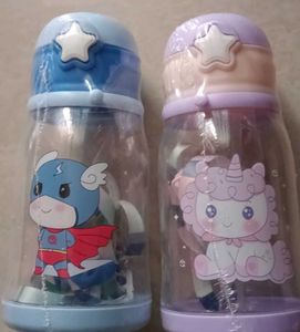 Cute Kids Water Bottles (2-Pack)