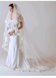 Elegant Bridal two tier Veil