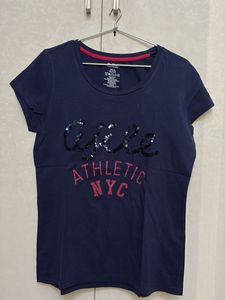 Navy Blue "Gille Athletic NYC" T-Shirt