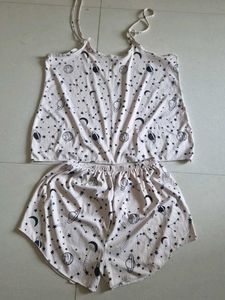 Cosmic Print Pajama Set