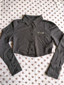 Emoda Cropped Shirt (Japanese Brand)