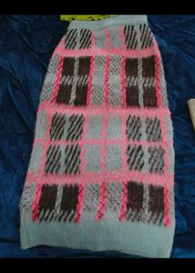 Winter Plaid Pencil Skirt